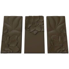 Tablets   With   Flowers   Chocolate   Mould   No:   846
