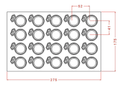 Ring   With   Border   Chocolate   Mould   No:   839