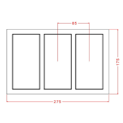 Düz Tablet Çikolata Kalıbı No: 833