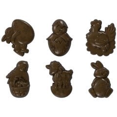 Assorted   Farm   Animals   Chocolate   Mould   No:   828