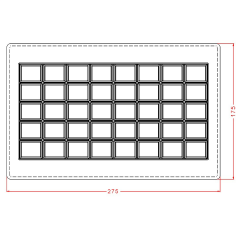 Block   Chocolate   Mould   No:   821