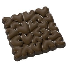 Tablet   With   Hearts   Chocolate   Mould   No:   819