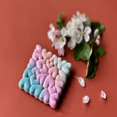 Tablet   With   Hearts   Chocolate   Mould   No:   819