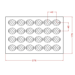 Elips Spesiyal Çikolata Kalıbı No: 808