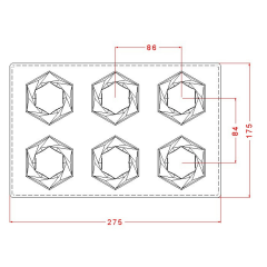 Resim Çerçevesi Çikolata Kalıbı No: 807