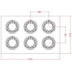 Picture   Frame   Chocolate   Mould   No:   787