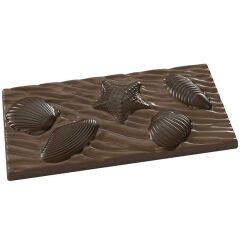 Deniz Kabuklu Tablet Çikolata Kalıbı No: 775