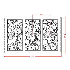 Tablet Çikolata Kalıbı No: 767