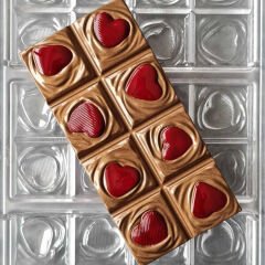 Kalpli Tablet Çikolata Kalıbı No: 765