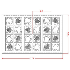 Tablet   With   Hearts   Chocolate   Mould   No:   765