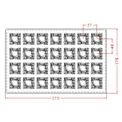 Kare Dağ Spesiyal Çikolata Kalıbı No: 759