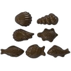 Assorted   Sea   Fruits   Chocolate   Mould   No:   755