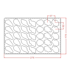Assorted   Sea   Fruits   Chocolate   Mould   No:   755