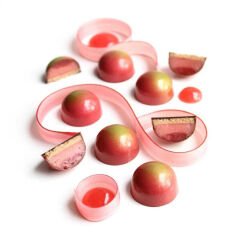 Praline   Chocolate   Mould   –   Smooth   Dome   (11g)   No:   753