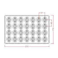 Elips Spesiyal Çikolata Kalıbı No: 745