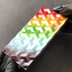 Geometrik Tablet Çikolata Kalıbı No: 744