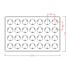 Dome   Praline   Chocolate   Mould   No:   739
