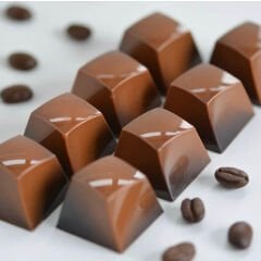 Square   Praline   Chocolate   Mould   No:   736