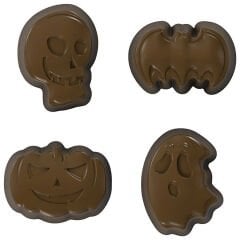 Assorted   Halloween   Praline   Chocolate   Mould   No:   733