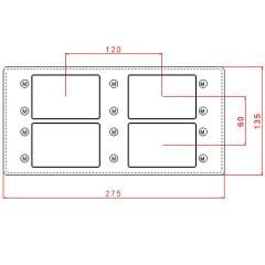 Transfer Chocolate Mould No: TM24