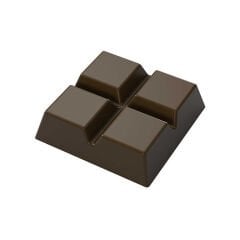 4 Tepeli Mini Tablet Çikolata Kalıbı No: 731