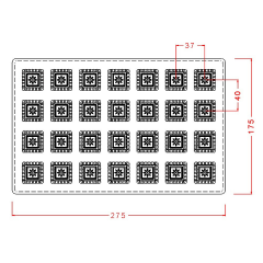 Kare Spesiyal Çikolata Kalıbı No: 724