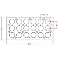 Transfer Çikolata Kalıbı No: TM33