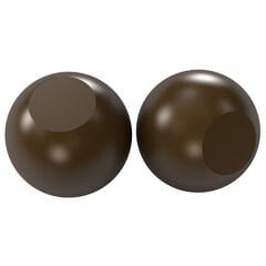 Sphere Double Magnetic Chocolate Mould No: 1116