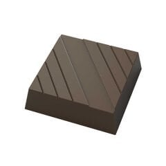 Square   With   Lines   Chocolate   Mould   No:   718