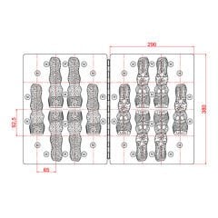 Spinning Çikolata Kalıbı No: SP1