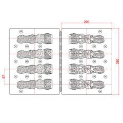 Spinning Çikolata Kalıbı No: SP2