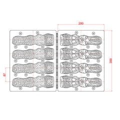 Spinning Çikolata Kalıbı No: SP3