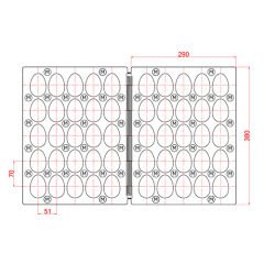 Spinning Çikolata Kalıbı No: SP5