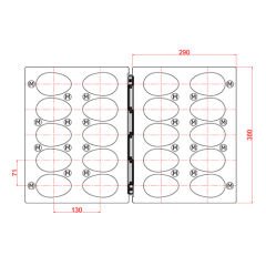 Spinning Çikolata Kalıbı No: SP6