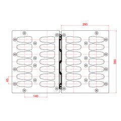 Spinning Çikolata Kalıbı No: SP8