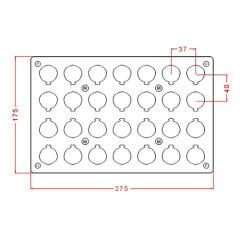 Pomegranate Chocolate Mould No: 937