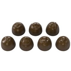 Yuvarlak Karışık Pralin Çikolata Kalıbı No: 694