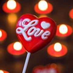 Kalpli Lolipop Çikolata Kalıbı No: 691