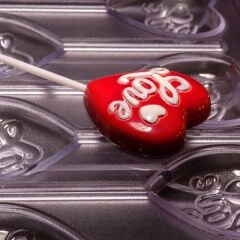 Kalpli Lolipop Çikolata Kalıbı No: 691