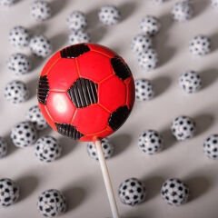 Futbol Topu Lolipop Çikolata Kalıbı No: 690