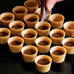 Praline   Chocolate   Mould   –   PB   Cup   (12g)   No:   689