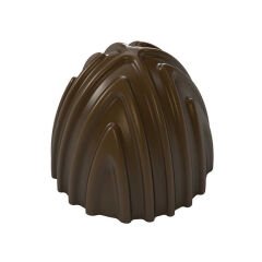 Dome   Praline   With   Design   Chocolate   Mould   No:   688