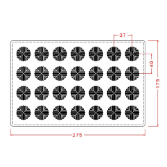 Dome   Praline   With   Design   Chocolate   Mould   No:   688