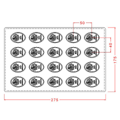 Eid   Mubarak   Chocolate   Mould   No:   678