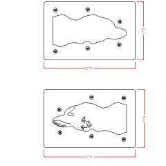 Mıknatıslı Tavşan Çikolata Kalıbı No: 672