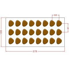 Fantasy Praline Chocolate Mould No: 1065