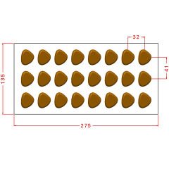 Fantasy Praline Chocolate Mould No: 1065