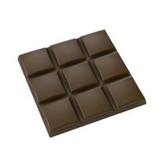 9 Gözlü Kare Tablet Çikolata Kalıbı No: 668