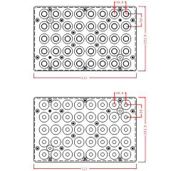 Mushroom   Double   Magnetic   Chocolate   Mould   No:   658