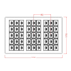 15-Piece   Break   Up   Bar   With   Crown   Chocolate   Mould   No:   657